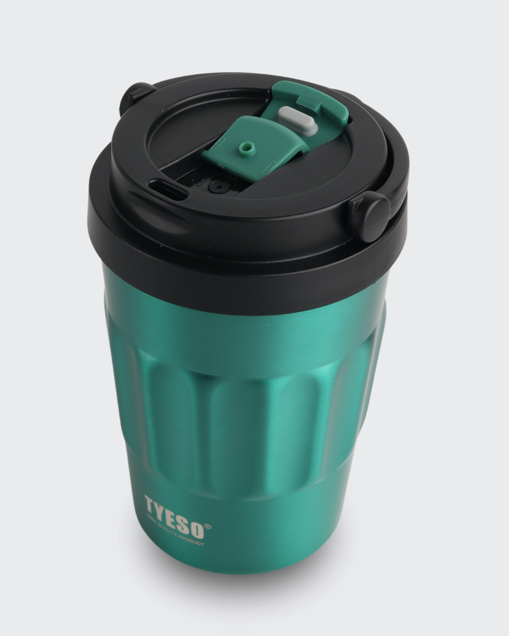 TYESO Insuleted Vaccum Sipper and Travel Coffee Mug (Green) By Bev9