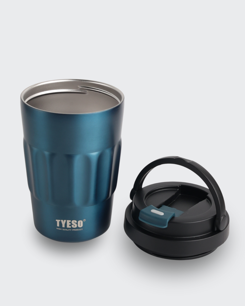 TYESO Insuleted Vaccum Sipper and Travel Coffee Mug (Blue) By Bev9