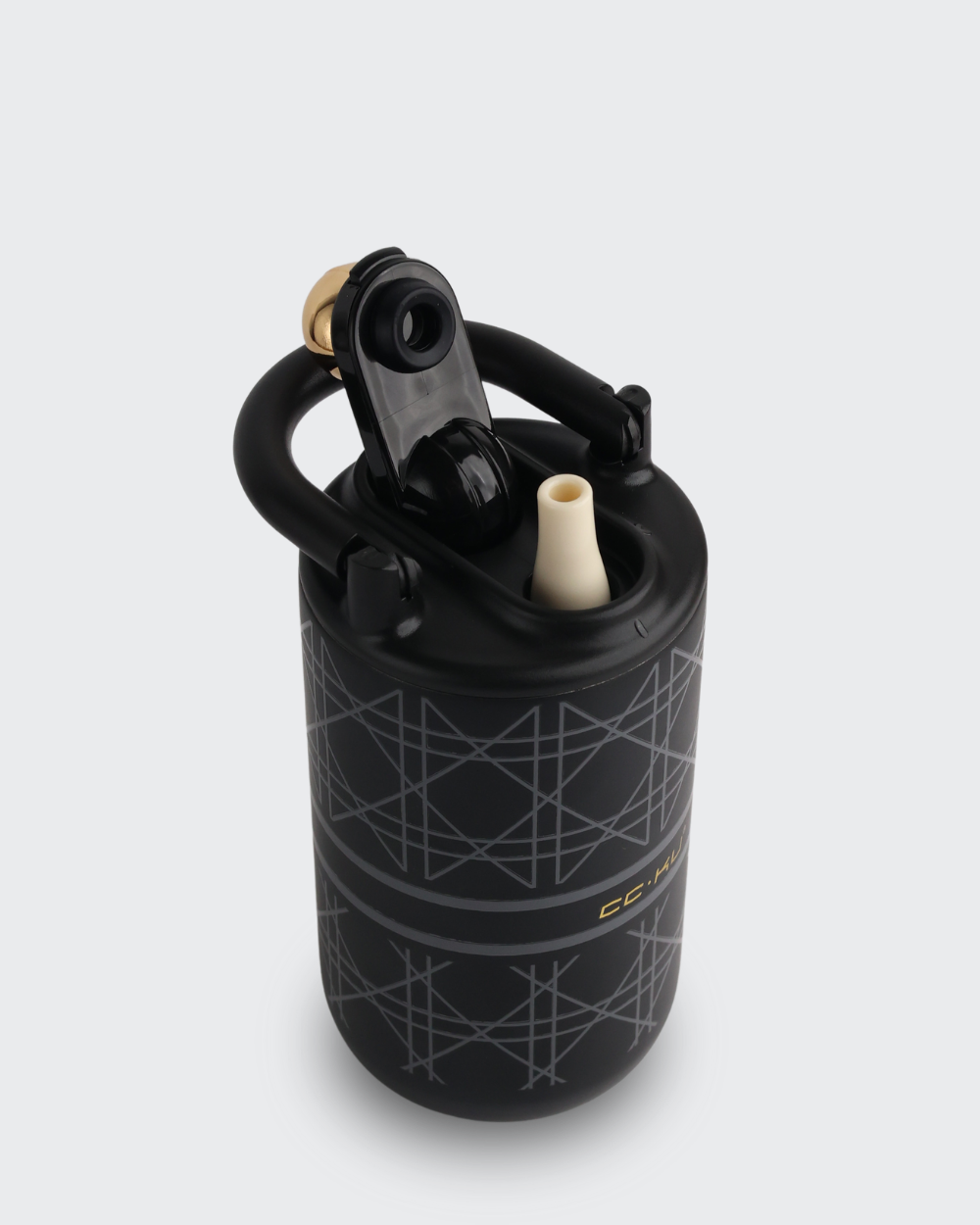 CC.KU Retro Thermos Cup (Black) by Bev9