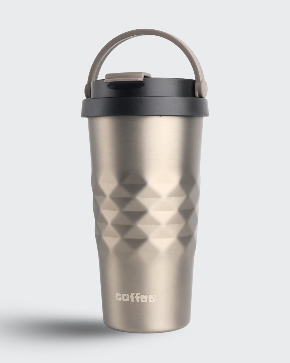 Disoza 17 Oz Travel Coffee Mug (Gray) By Bev9