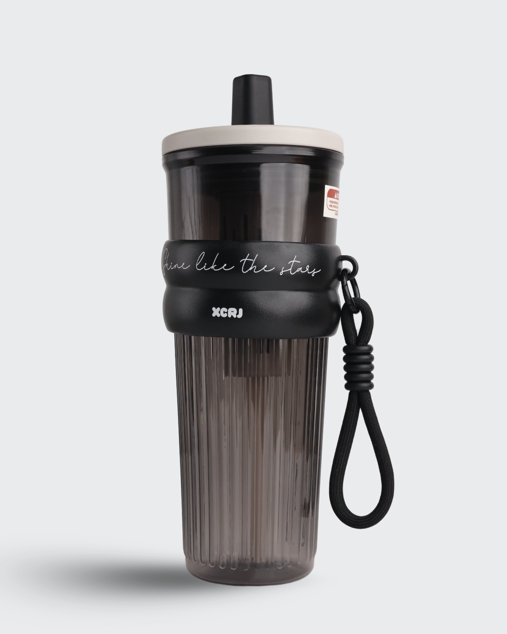 XCRJ Tritan Outdoor Portable Straw Cup (Black) By Bev9