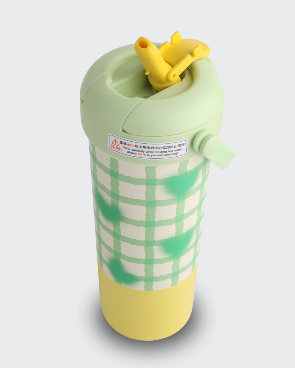 Plaid Pattern Printing Vacuum Elegent & Durable (Green) By Bev9