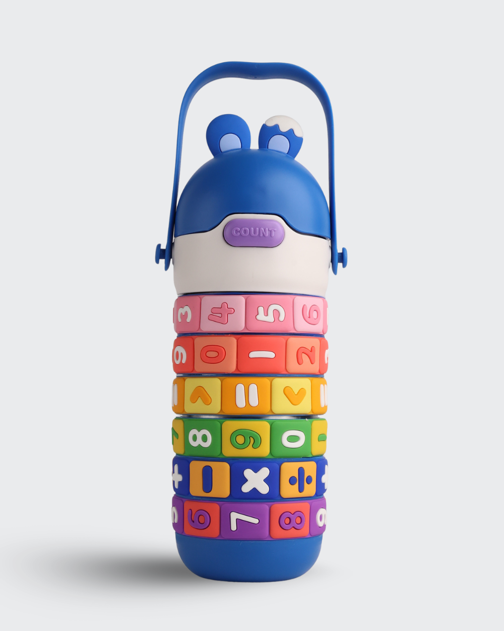 Drinkware For The Story Kids Fidget Math Water Bottle (Blue) By Bev9