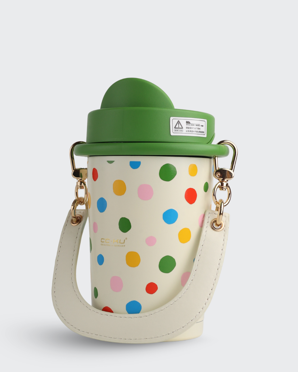 CC.KU Thermo Coffee Mug (Green) by Bev9