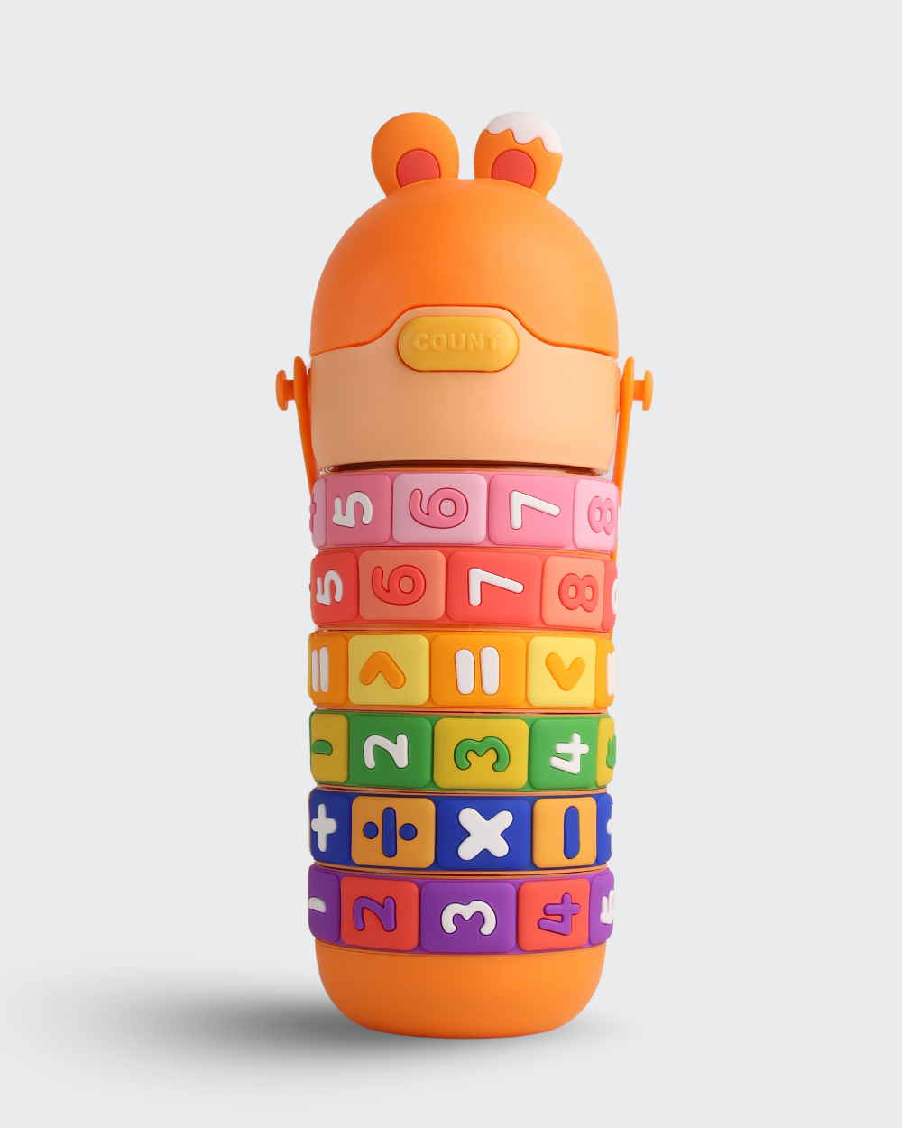 Drinkware For The Story Kids Fidget Math Water Bottle (Orange) By Bev9