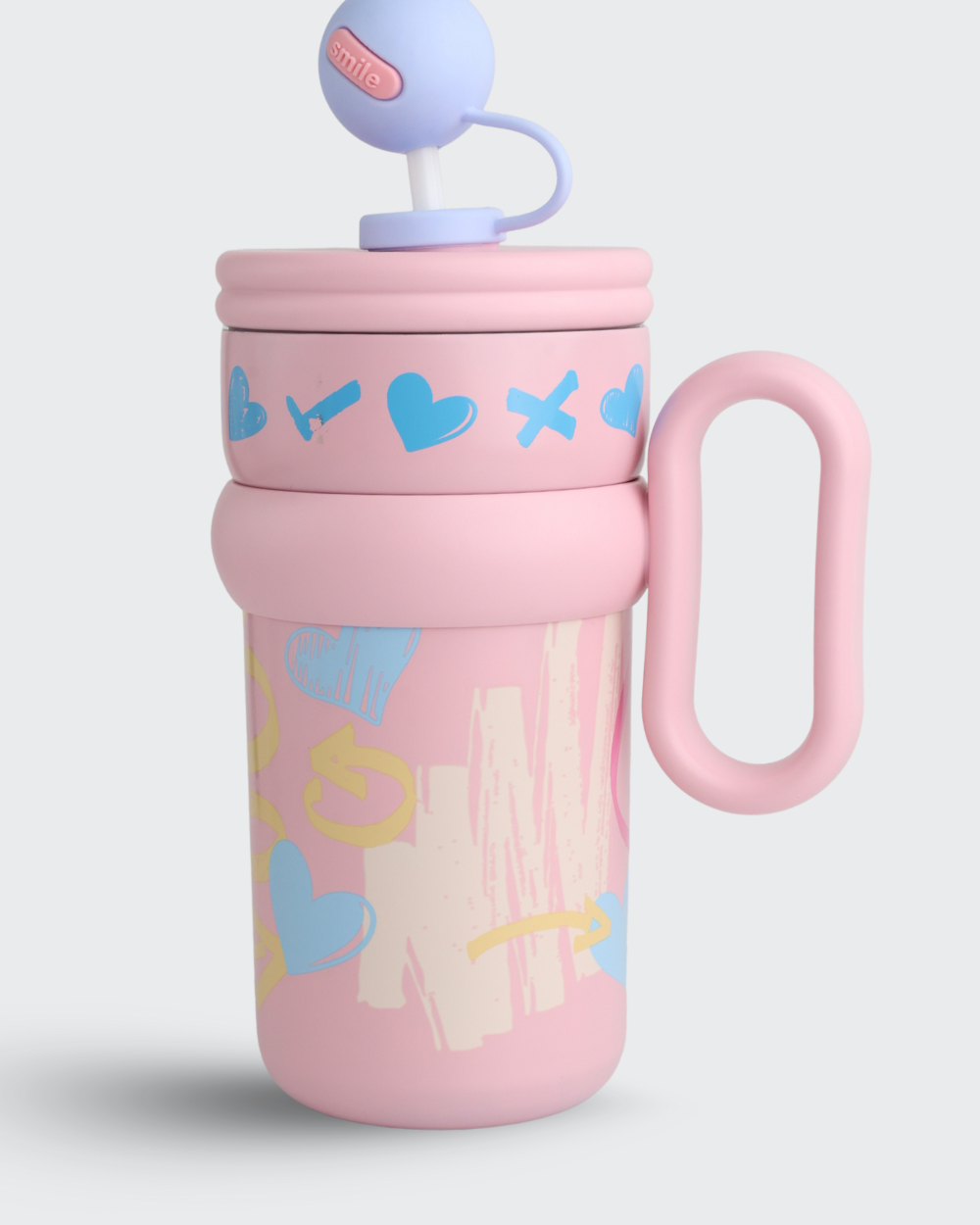 UJEAVETTE Stainless Steel Insulated Tumbler (Pink & BLUE) By Bev9