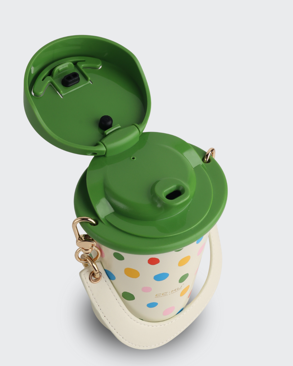 CC.KU Thermo Coffee Mug (Green) by Bev9