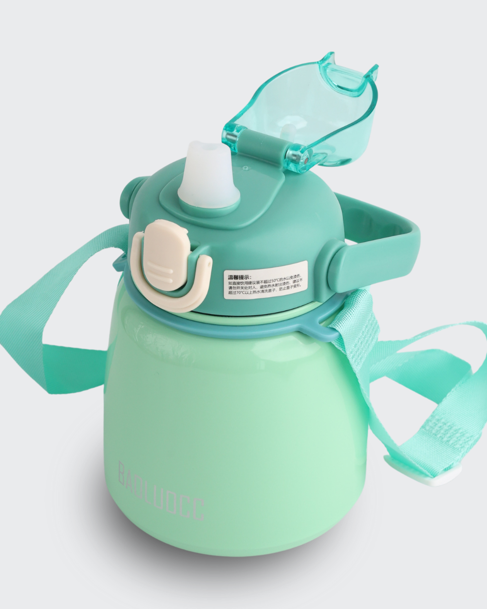 ZUCUR Glitz Big Belly Kawaii water Bottle (Green) By Bev9