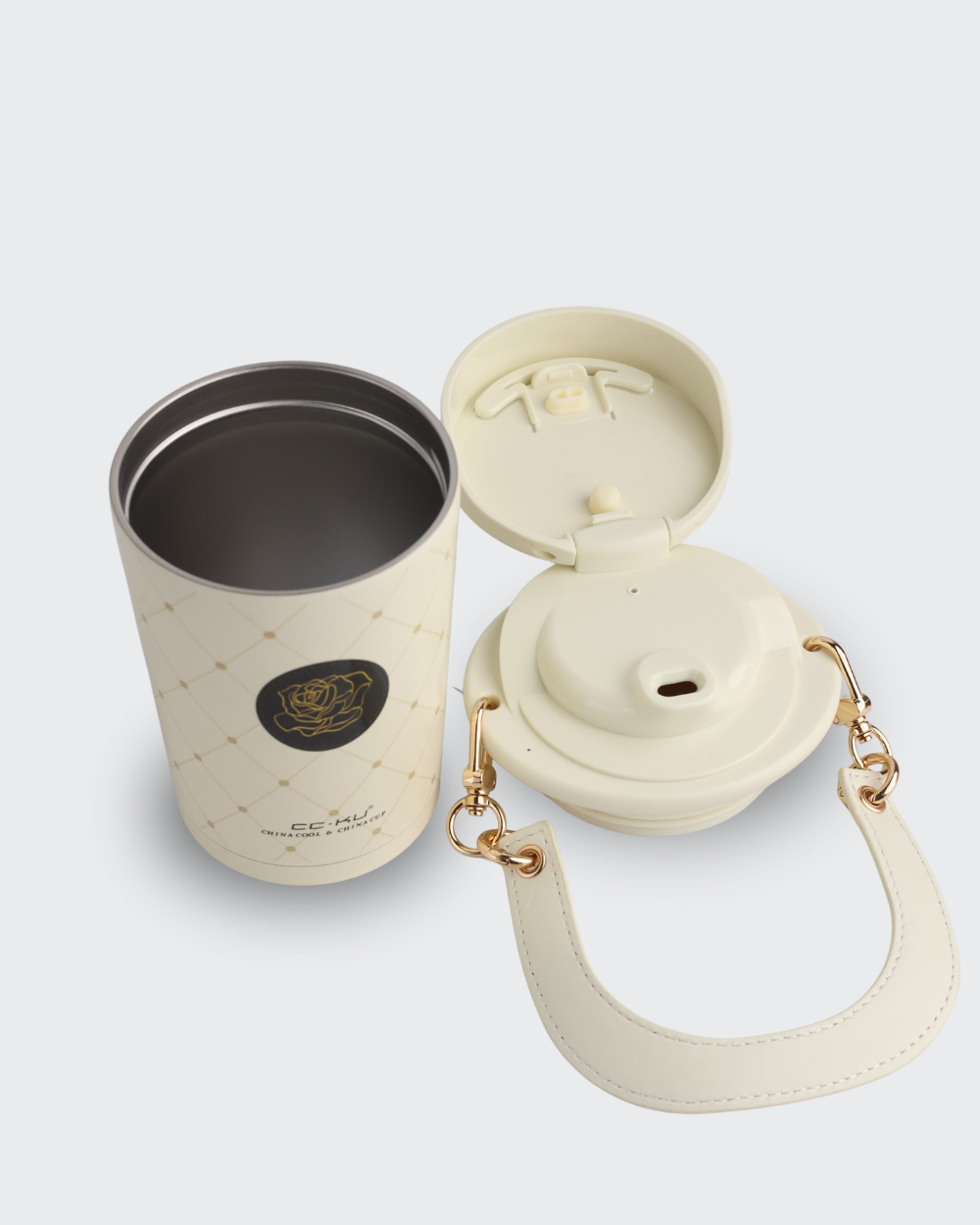 CC.KU Thermo Coffee Mug (White) by Bev9