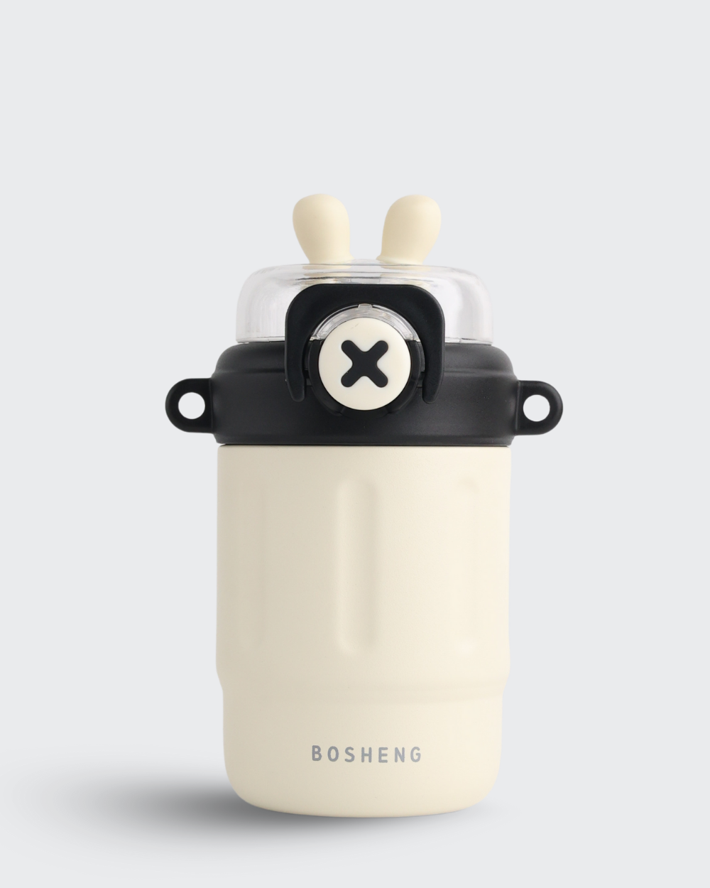 Bunny Magic Water Bottle Hot & Cold ( Black & White) By Bev9