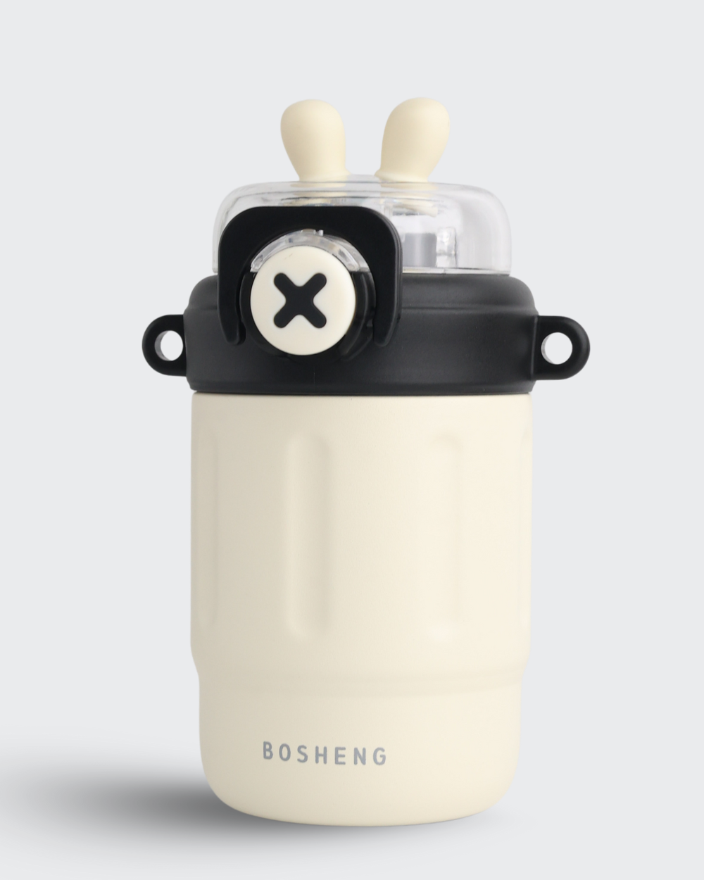 Bunny Magic Water Bottle Hot & Cold ( Black & White) By Bev9