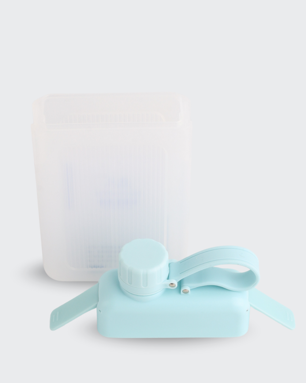 Square Sports Bottle Leak-Proof (Blue) By Bev9