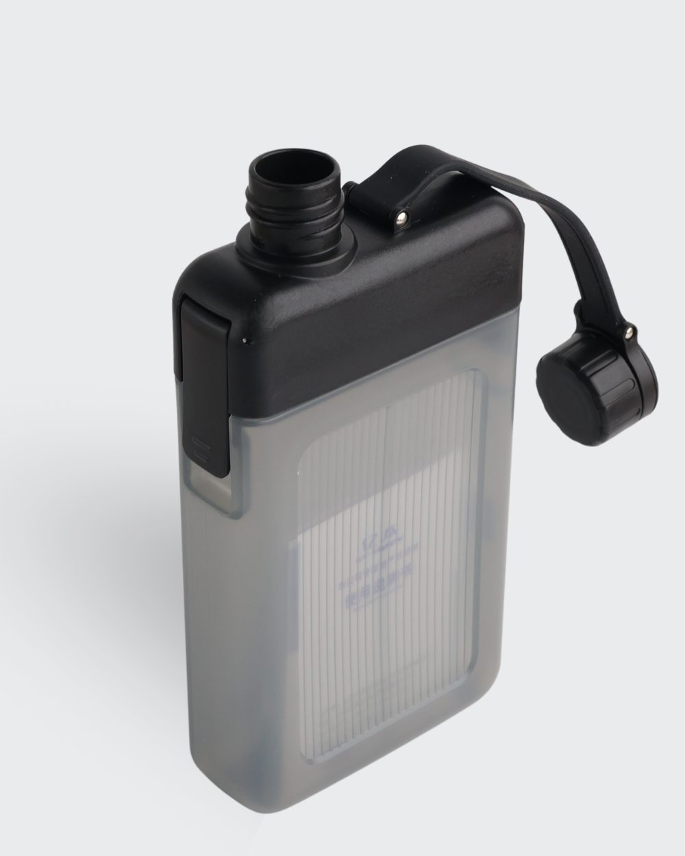 Square Sports Bottle Leak-Proof (Black) By Bev9