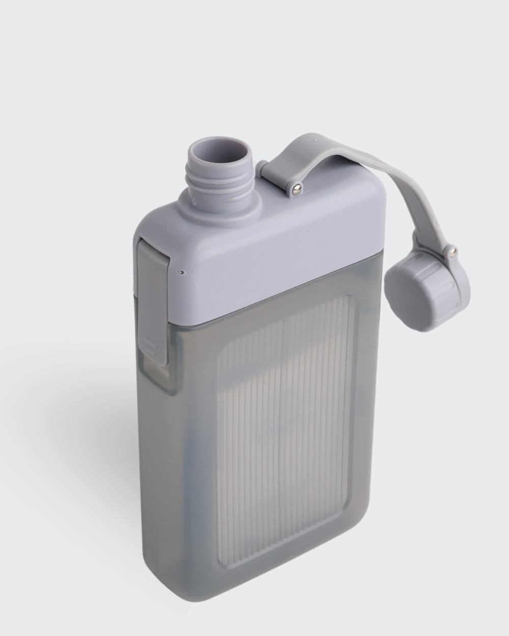 Square Sports Bottle Leak-Proof (Gray) By Bev9