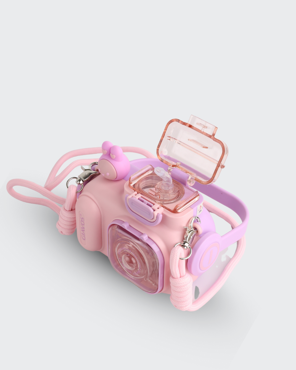Cool GIAVOS Camera Kid Water Bottle (Pink) By Bev9