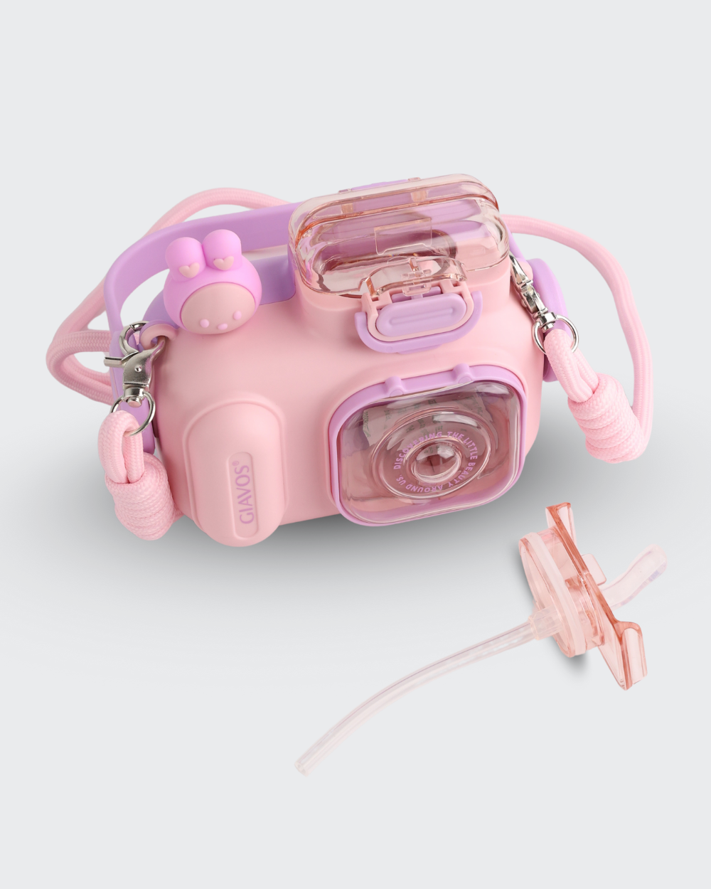 Cool GIAVOS Camera Kid Water Bottle (White) By Bev9