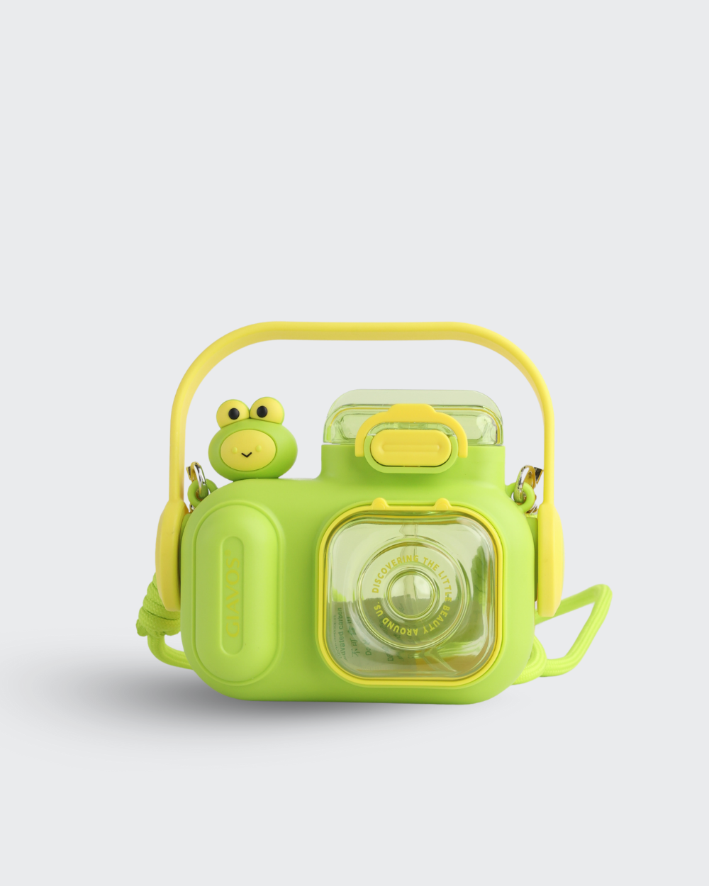 Cool GIAVOS Camera Kid Water Bottle (Green) By Bev9