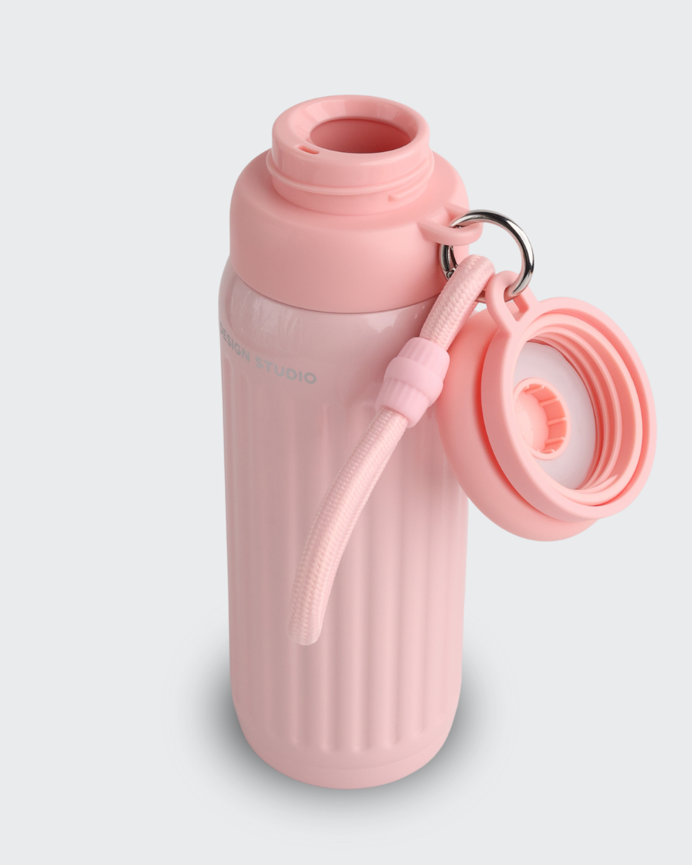 Gradient Stainless Steel water bottle (Pink) By Bev9