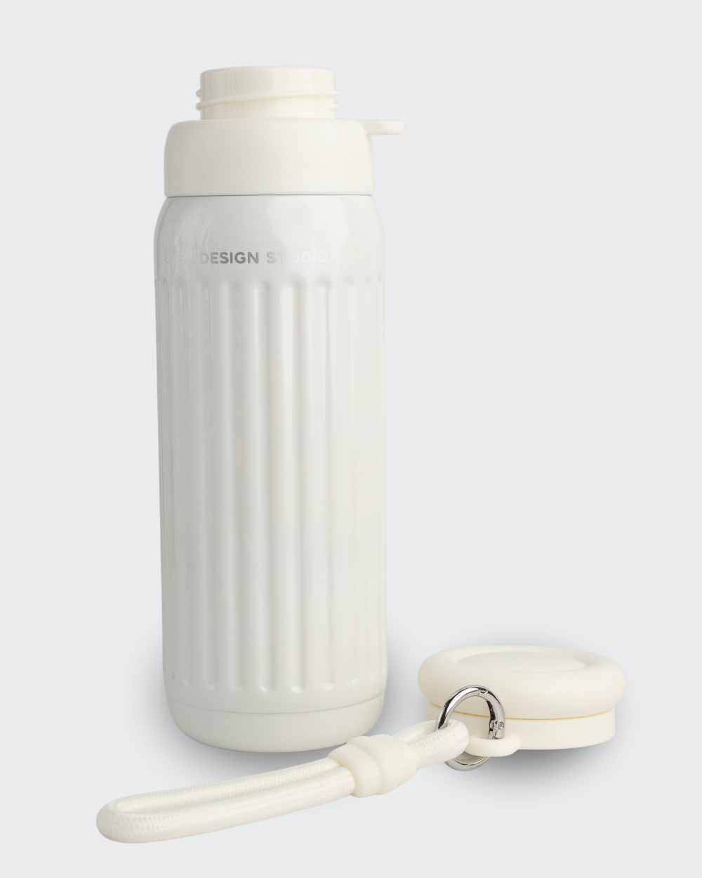 Gradient Stainless Steel water bottle (White) By Bev9