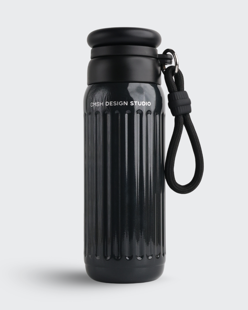 Gradient Stainless Steel water bottle (Black) By Bev9