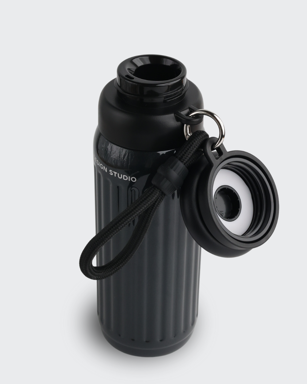 Gradient Stainless Steel water bottle (Black) By Bev9