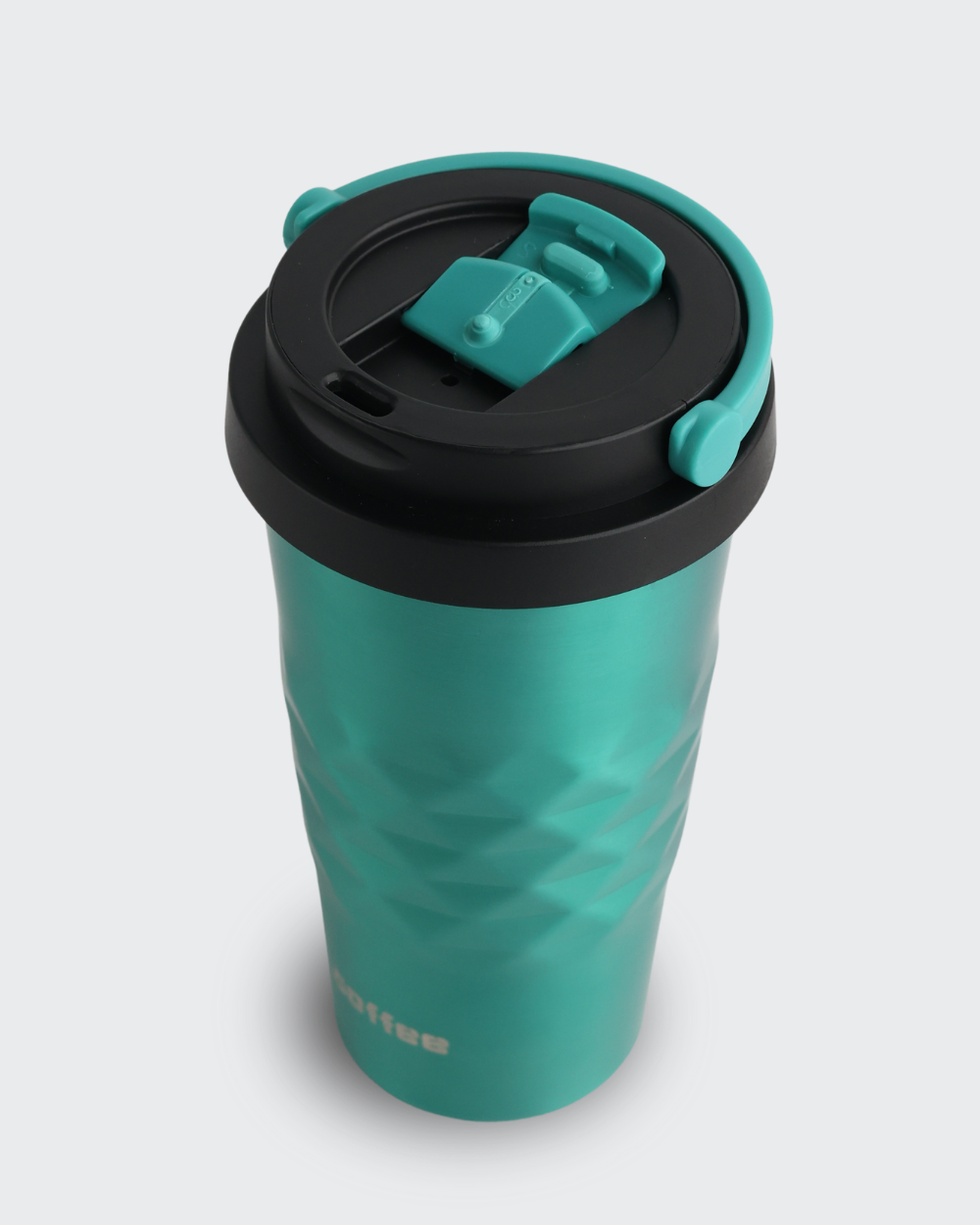 Disoza 17 Oz Travel Coffee Mug (Green) By Bev9