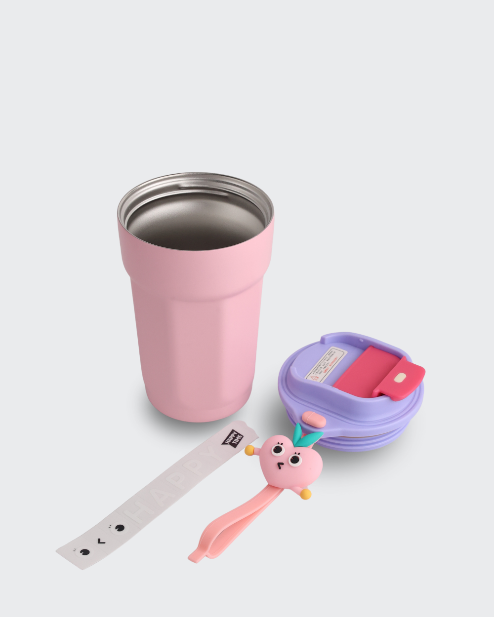 Berry Buddy Coffee Mug & Sipper (Pink) By Bev9