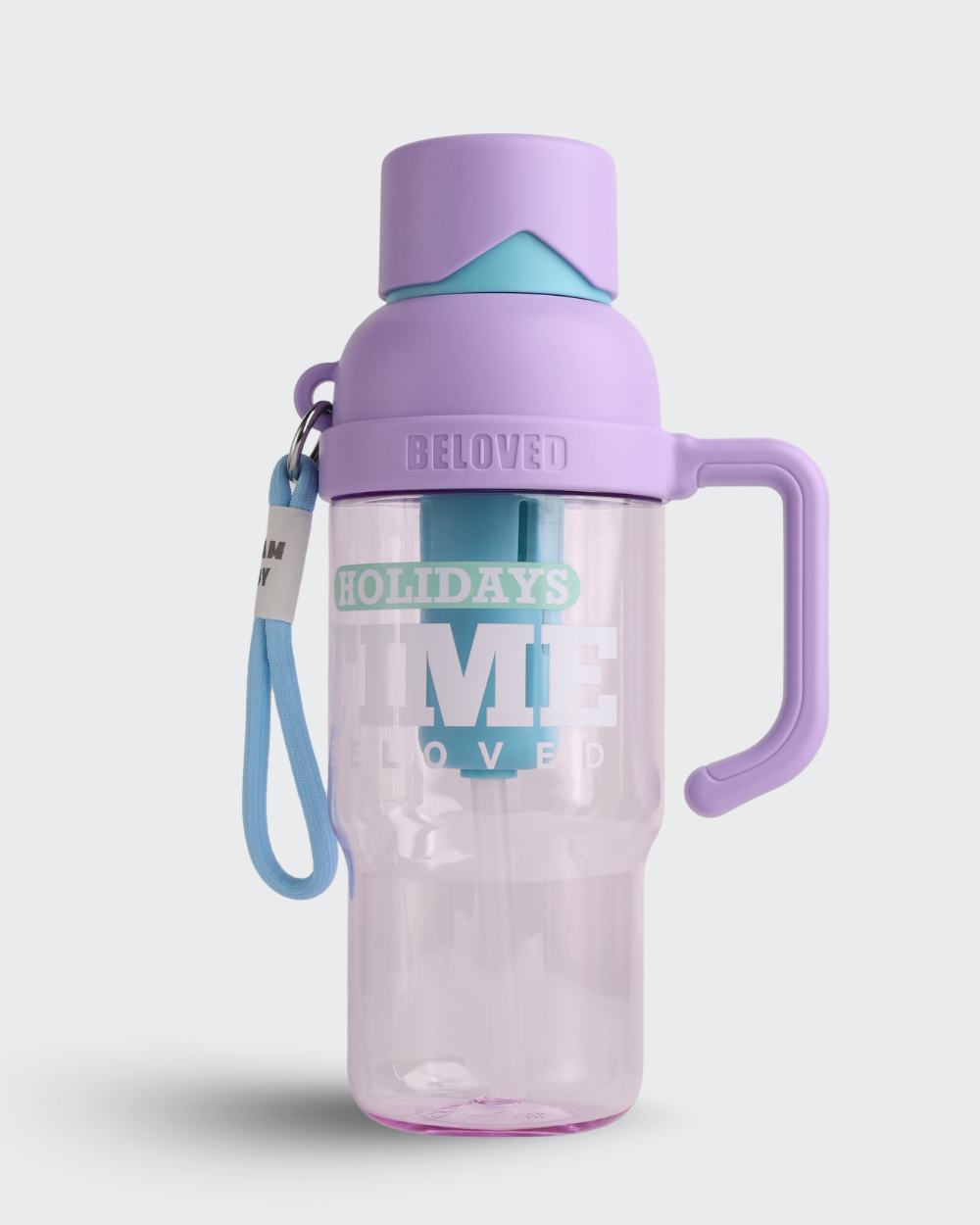 BELOVED Shotay Classic Unbreakable Water Bottle (Purple & Blue) By Bev9