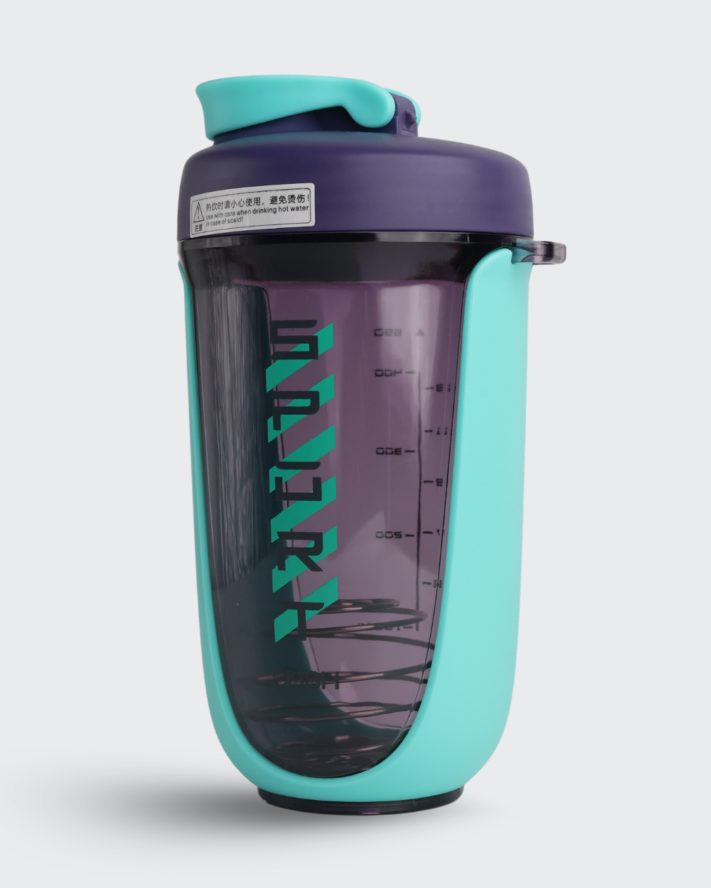 Fitness Water Bottle | Protein Shaker (Green) By Bev9