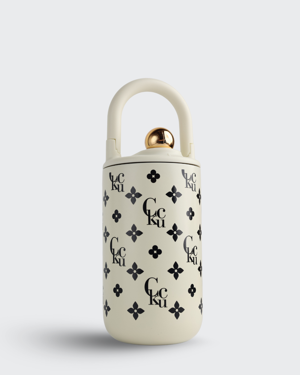 CC.KU Retro Thermos Cup (White) by Bev9