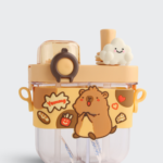 Cartoon Dual Bottle 580ML Kids Water Bottle Cute Design
