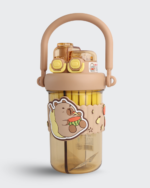 Dual Handle Bottle 600ML Portable Water Bottle with Grip - Image 4