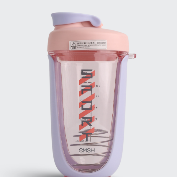 Shaker Plastic Bottle 590ML Gym Water Bottle Leakproof