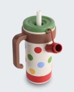Vintage Insulated Tumbler 1000ML Steel Water Bottle Thermal - Image 3