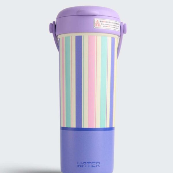 Grid Tea Tumbler 650ML Insulated Bottle