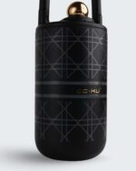 Straw Handle Bottle 400ML Insulated Sipper Bottle - Image 2