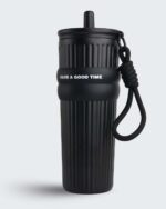 Roman Straw Bottle 710ML Insulated Water Bottle - Image 2