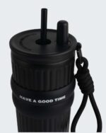 Roman Straw Bottle 710ML Insulated Water Bottle - Image 3