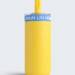 Glass Straw Bottle 550ML Premium Water Bottle