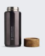 Wood Lid Tumbler 340ML Insulated Coffee Cup - Image 2